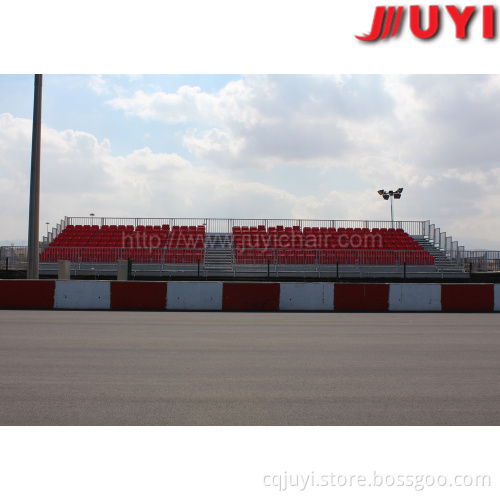 JY-716 factory price plastic chair manufacture CE folded seat portable bleacher plastic chair
